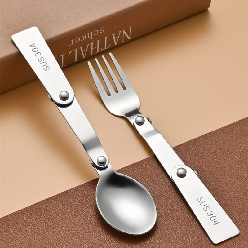 Bamboo Cutlery Travel - 1pc/3 pçs portátil ao ar livre