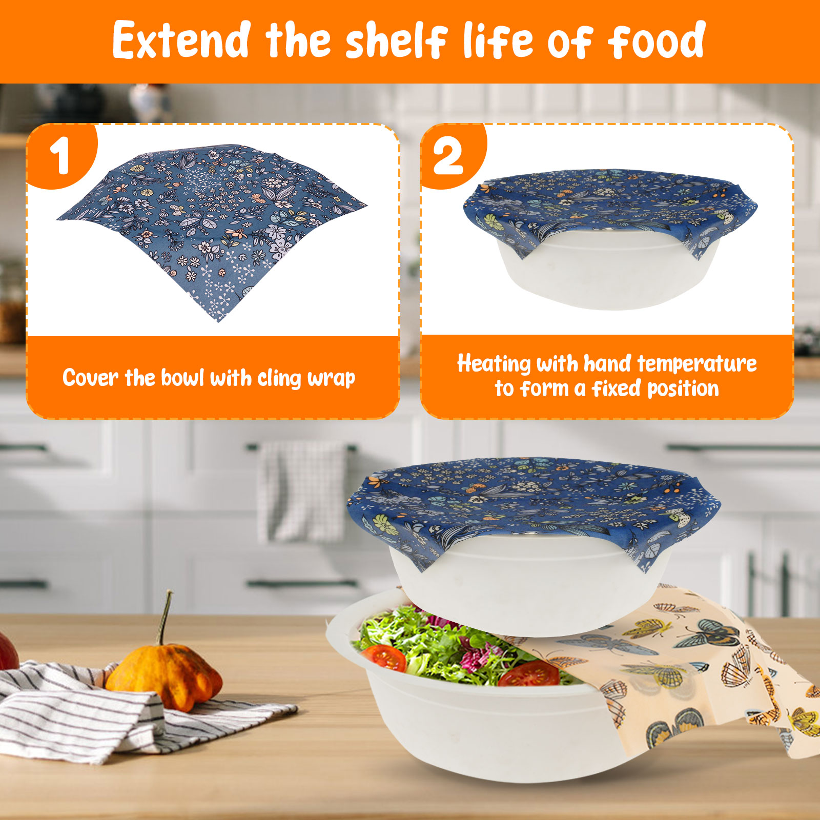 11 pçs conjunto de envoltório  - Beeswax Food Cover avaliação e preço