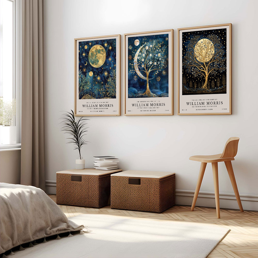 Retro william morris lua e est - Sustainable Living Eco Friendly avaliação e preço