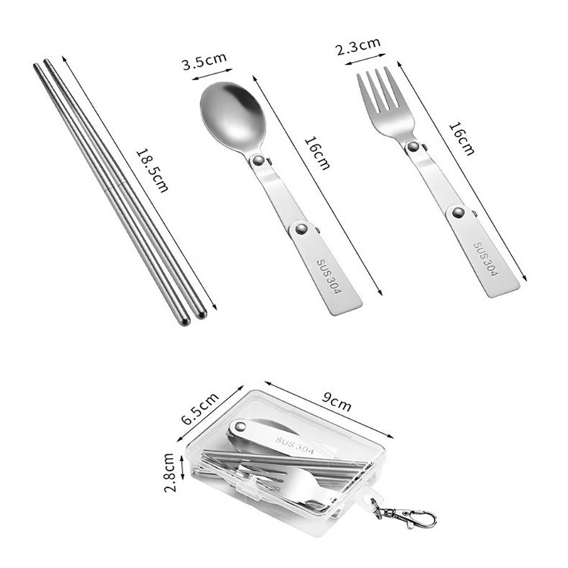 1pc/3 pçs portátil ao ar livre - Bamboo Cutlery Travel avaliação e preço