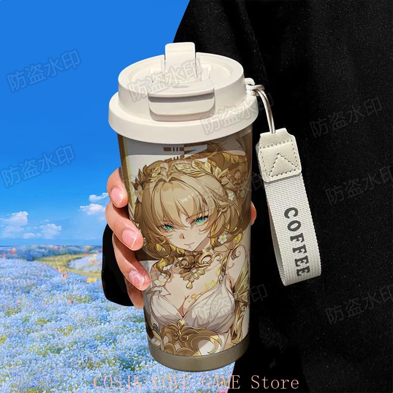 Anime aglaea honkai: star rail - Stainless Steel Straw avaliação e preço