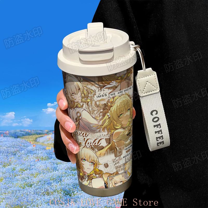 Anime aglaea honkai: star rail - Stainless Steel Straw avaliação e preço