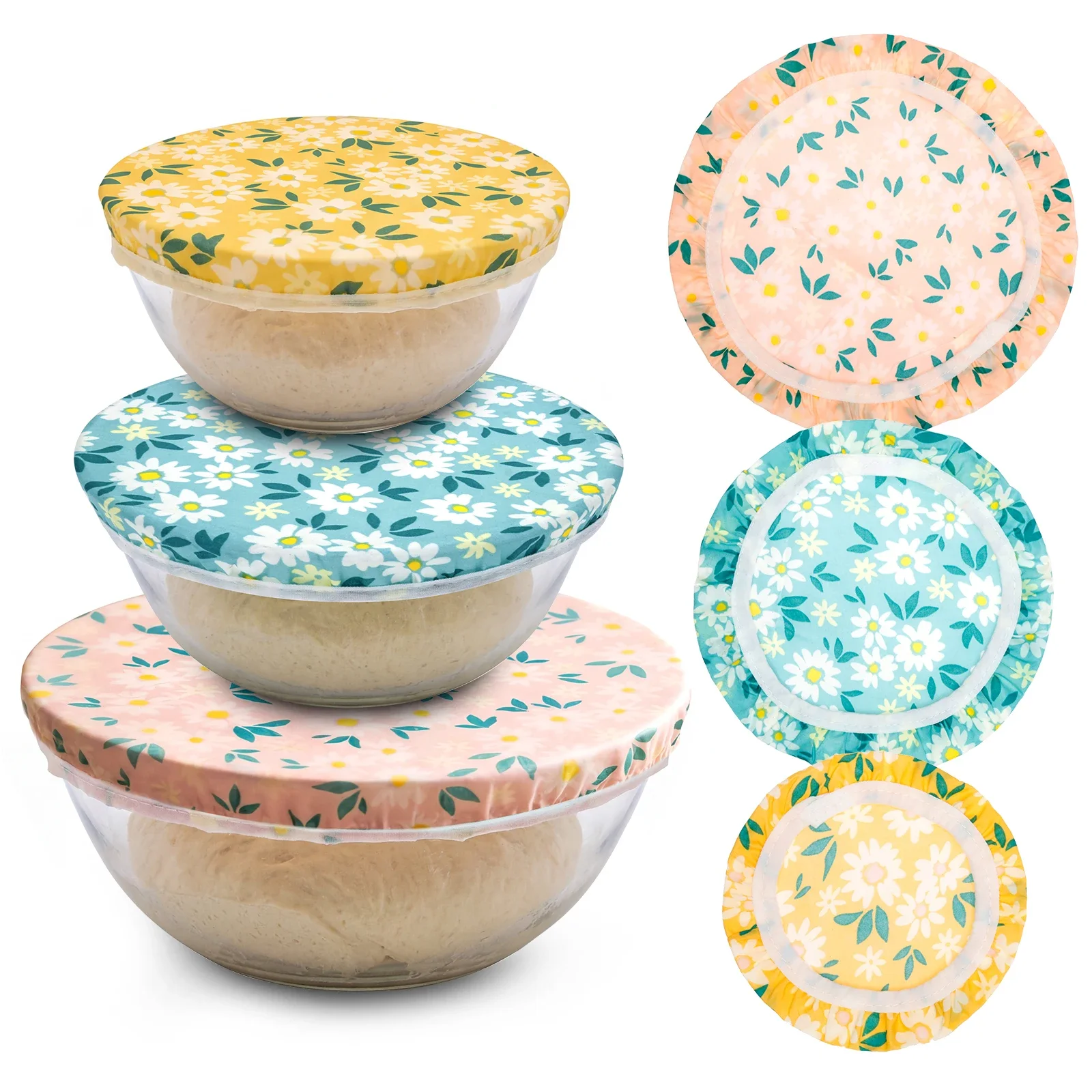 Conjunto de 3 Tampas de Algodã - Beeswax Food Cover avaliação e preço