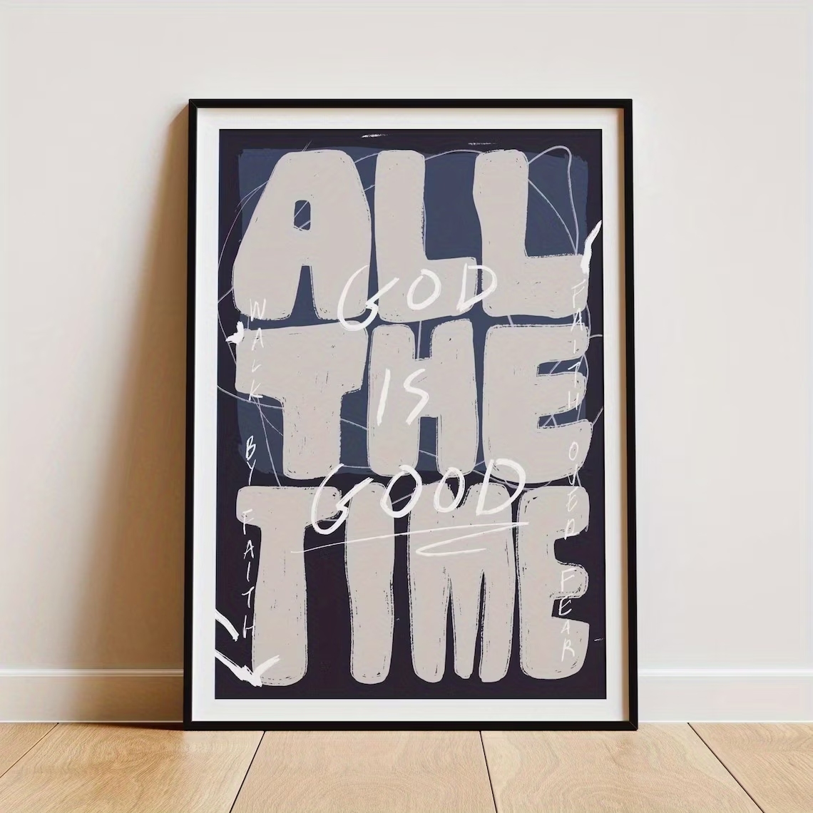 Deus é sempre bom, arte de par - Sustainable Living Products avaliação e preço